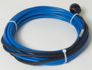 Саморегулирующийся кабель DEVI DPH-10 (c вилкой) 160 Вт при +10С